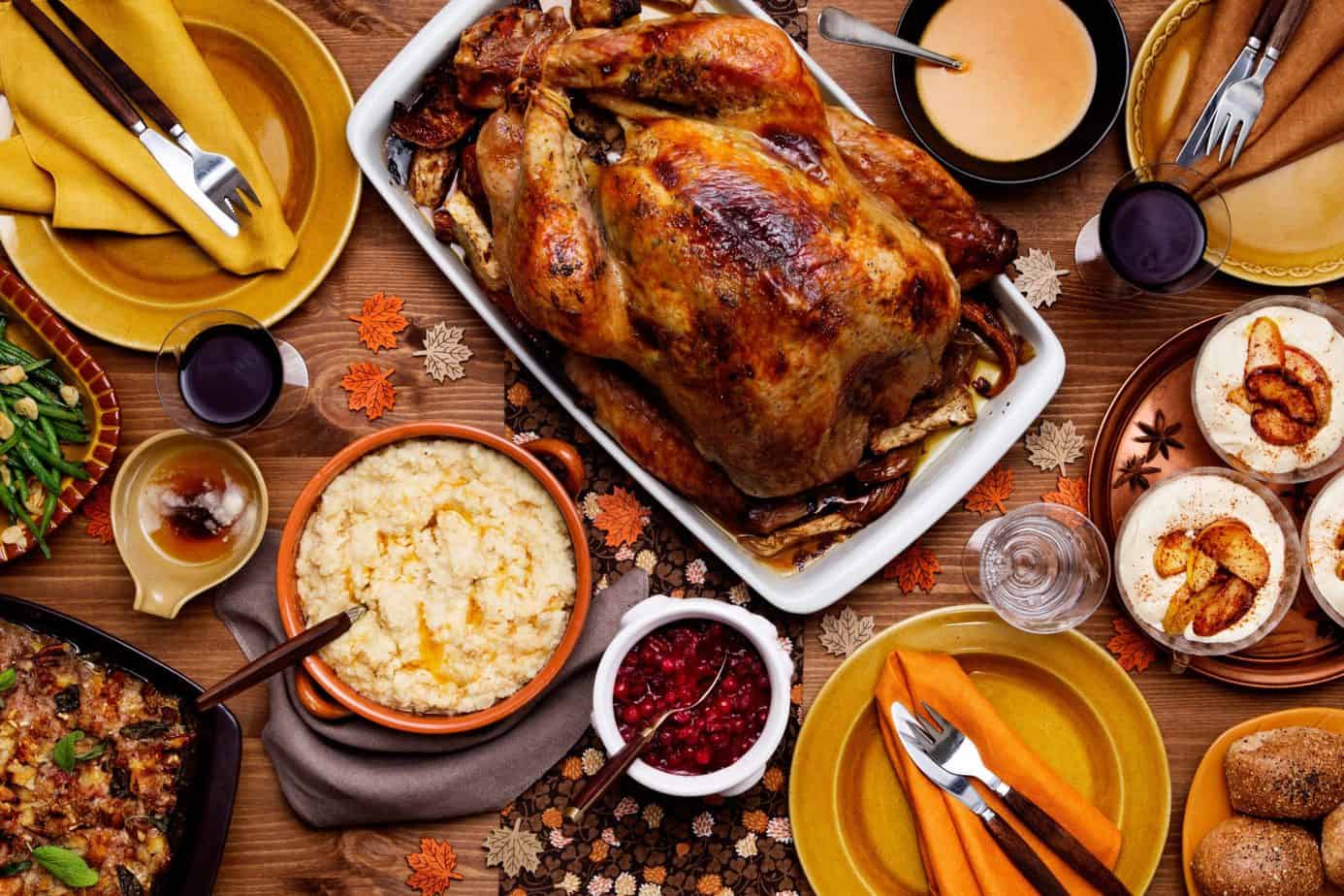 Thanksgiving food service